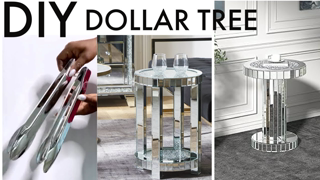 TONG USE FROM DOLLAR TREE FOR A DIY TABLE