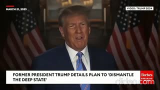 President Elect Donald Trump's plans for the deep state