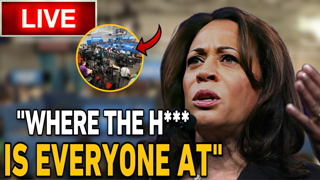 Kamala Harris LOSES TEMPER & ENDED RALLY Early After She Seen ONLY 109 People In The CROWD