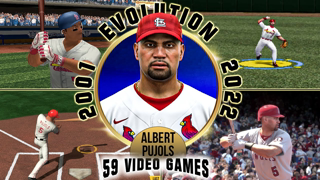 ALBERT PUJOLS all video games [2001 - 2022]